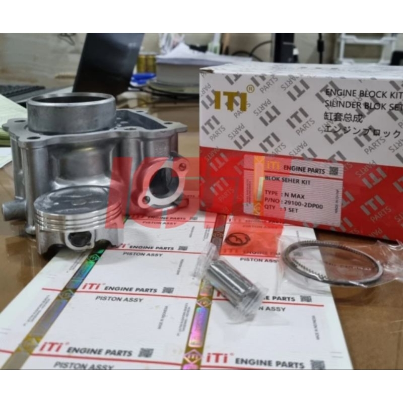 BLOK BORING SEHER SET NMAX 155 N MAX 155 merk ITI