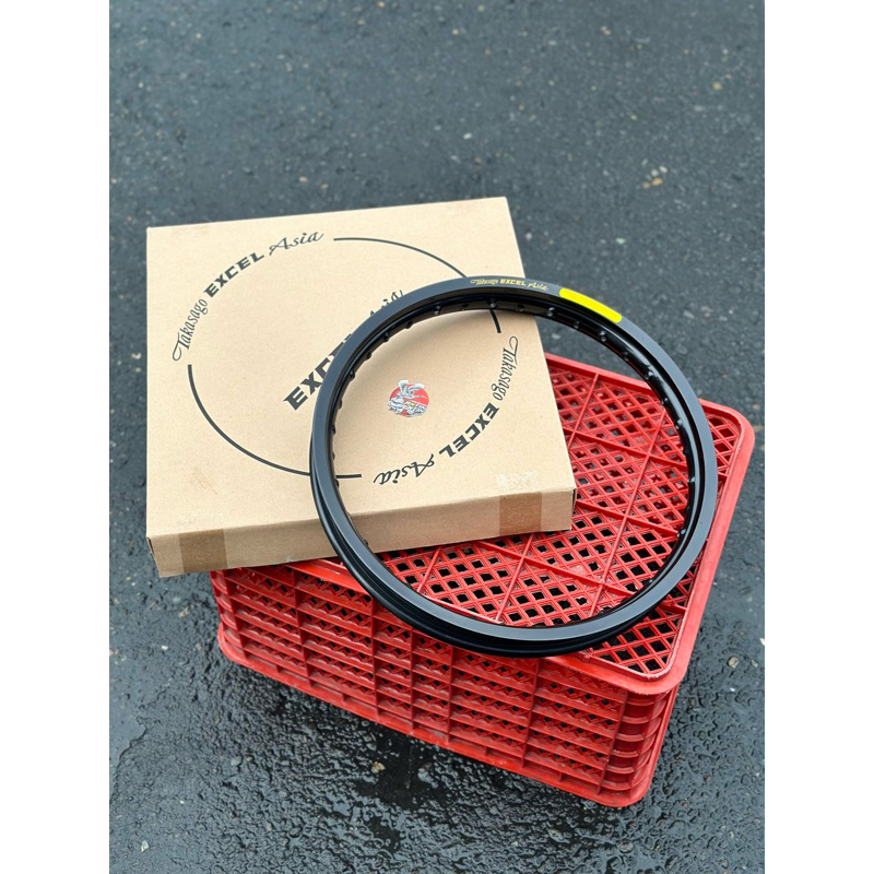 Velg takasago excel asia hitam 185 velg lingakaran tea hitam 185 ring 17 velg excel malaysia origina