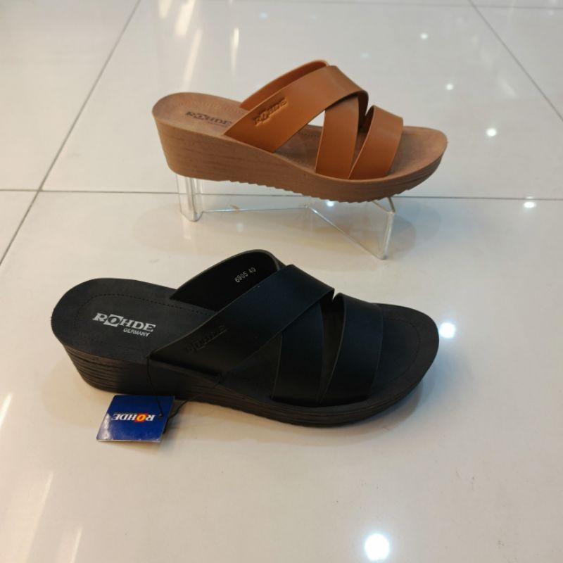 Sandal Wedges wanita Rohde ladies 6905