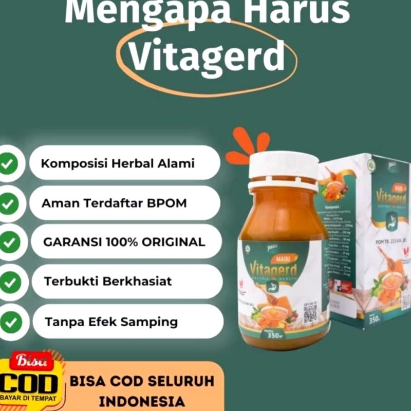 

Madu Vitagerd Herbal 100% / Madu Kesehatan Alami