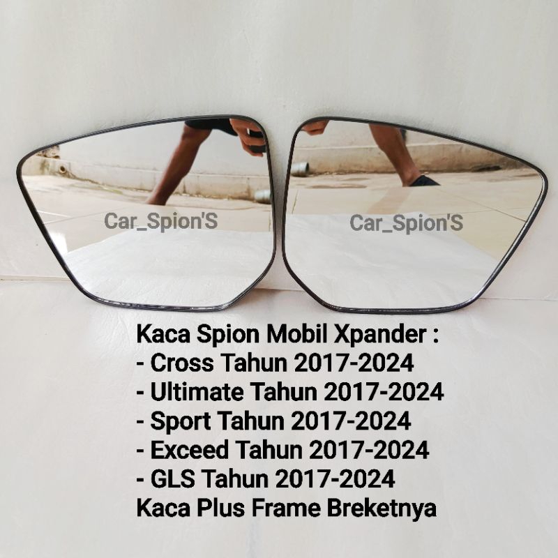 Mirror Cermin Kaca Spion Mobil Xpander Cross, Ultimate, Sport, Exceed, Gls 2017-2024