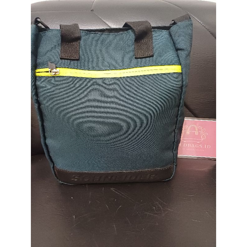 Tas Sling Pria Cowok Nylon Schneider