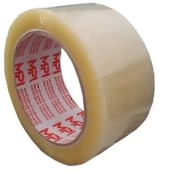 

Lakban opp coklat&putih-Lakban paking isolasi coklat 48mmx90yard-bening