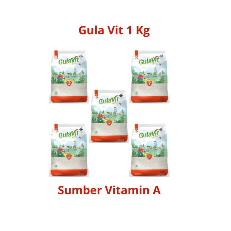 

[PAKET HEMAT ISI 5] Gula Pasir VIT 1 KG Kristal Premium PROMO MURAH/ VIT Gula Pasir 1 KG KRISTAL Premium PROMO MURAH