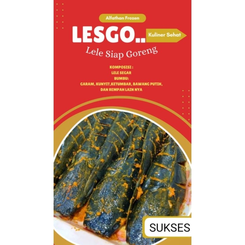 

Lesgo Kuliner Sehat Lele Siap Goreng Frozen Siap Kirim Ke Seluruh Dunia