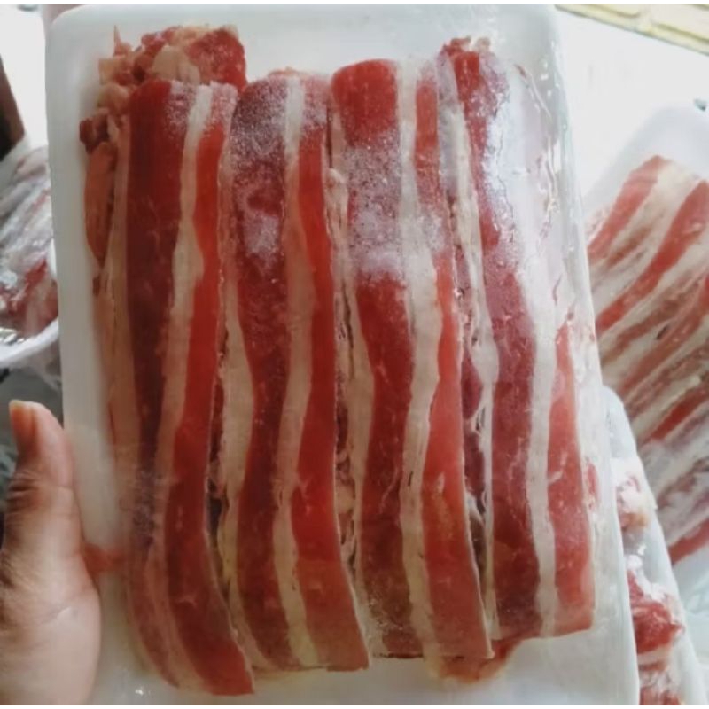 

Beef Slice Yoshinoya 500gr / Beef Slice / Beef Yoshinoya