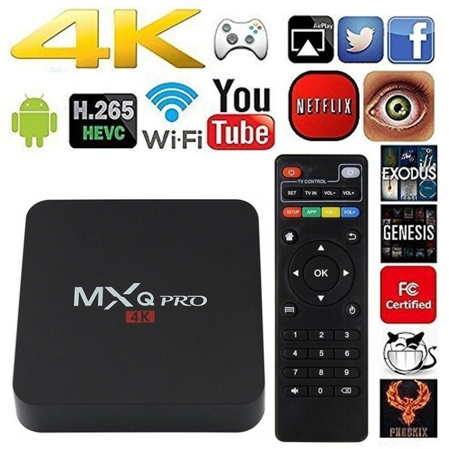 NEW DEALS ANDROID TV BOX MXQ PRO 2GB 16GB ANDROID 11 4K SMART TV FULL HD