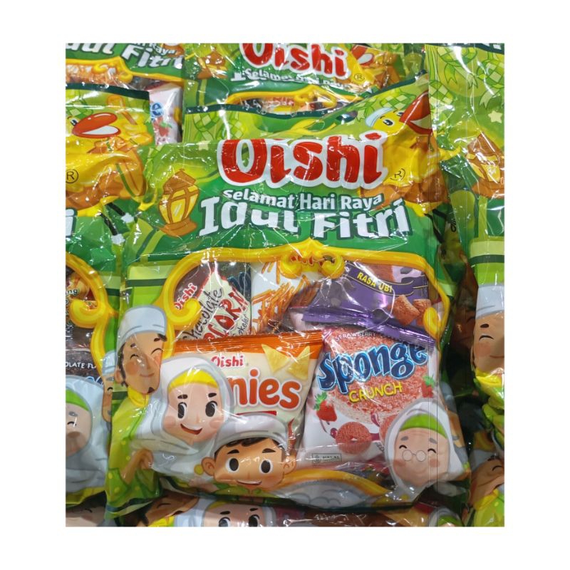 

OISHI LEBARAN GIFT PACK ISI 3 POUCH