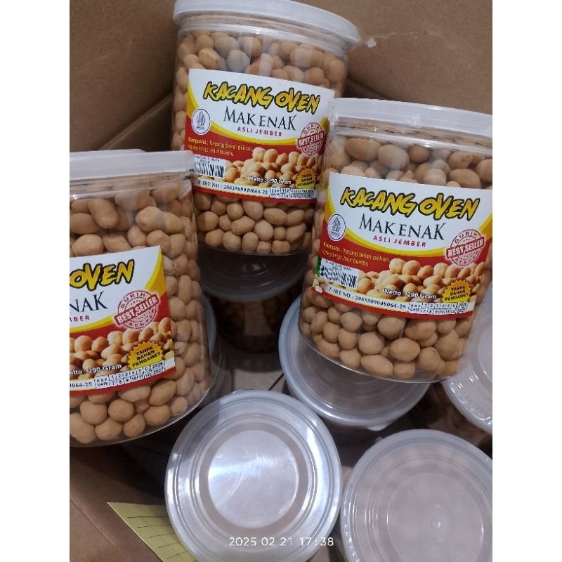 

kacang oven mak enak 290 grm