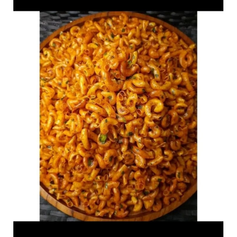 

Seblak makaroni kering spesial