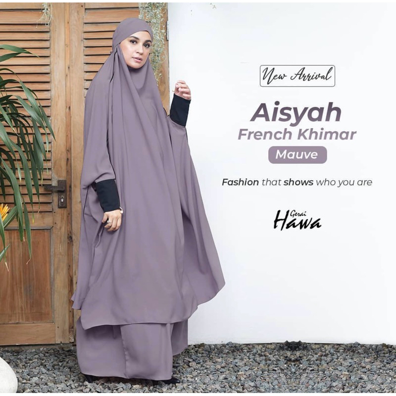 Preloved Gerai Hawa Aisyah French Khimar