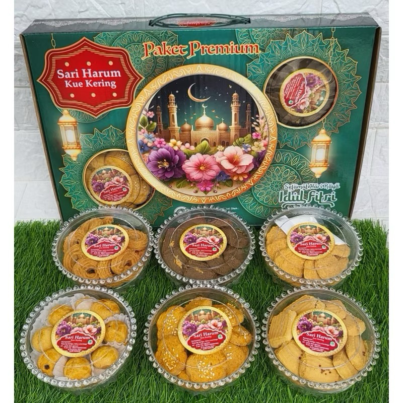 

SARI HARUM PREMIUM Kue Lebaran/bingkisan hari raya/grosir kue lebaran