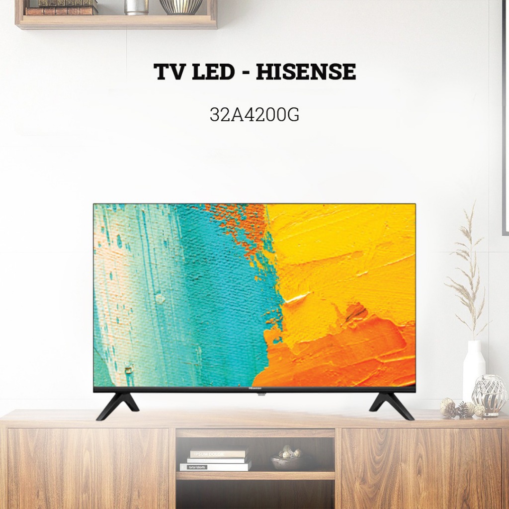 Tv LED SMART TV HISENSE 32a4200g