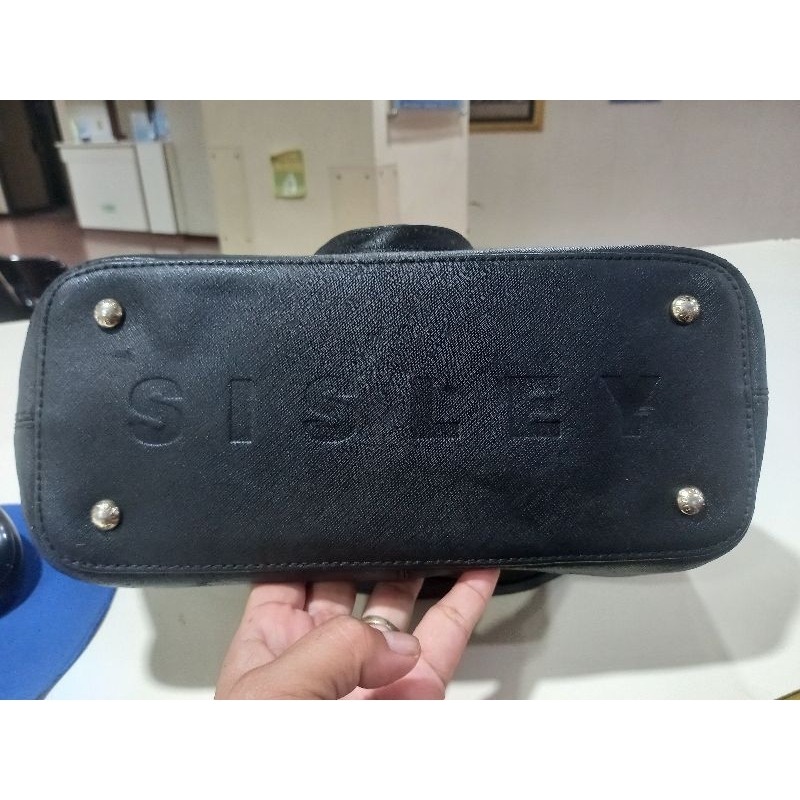 tas tote hitam sisley