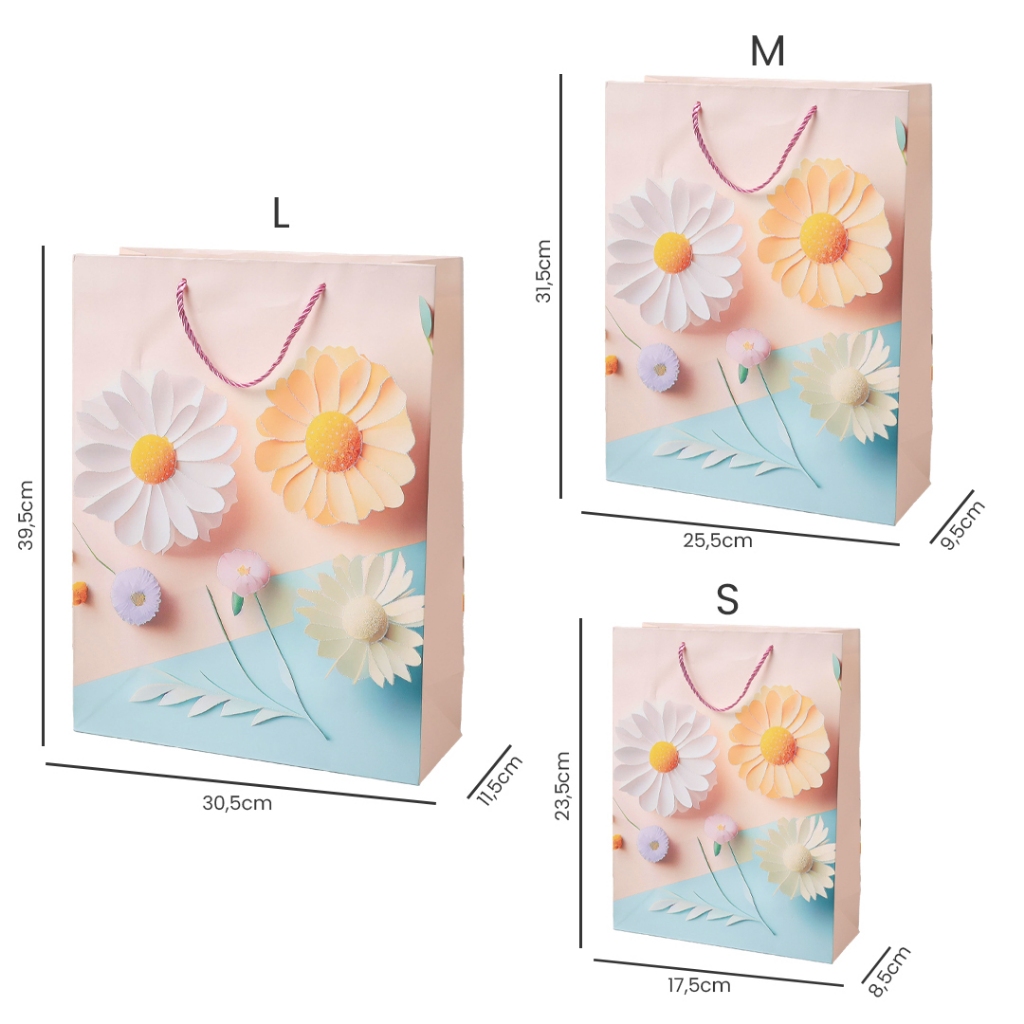 

Nexxio Paper Bag Mewah Premium Plus Pita / Paperbag Premium / Paper Bag Marmer / Kado Kertas Kantong / Paper Bag Kertas Karton Dengan Pita Aneka Motif/Paper Bag Eid/Birthday/Gift