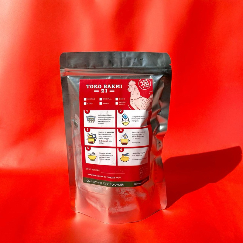 

Bakmi Ayam Polos Frozen