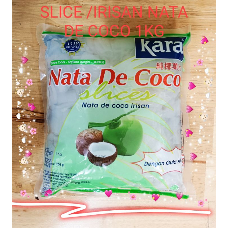 

KARA NATA DE COCO SLICE IRISAN TIPIS 1KG