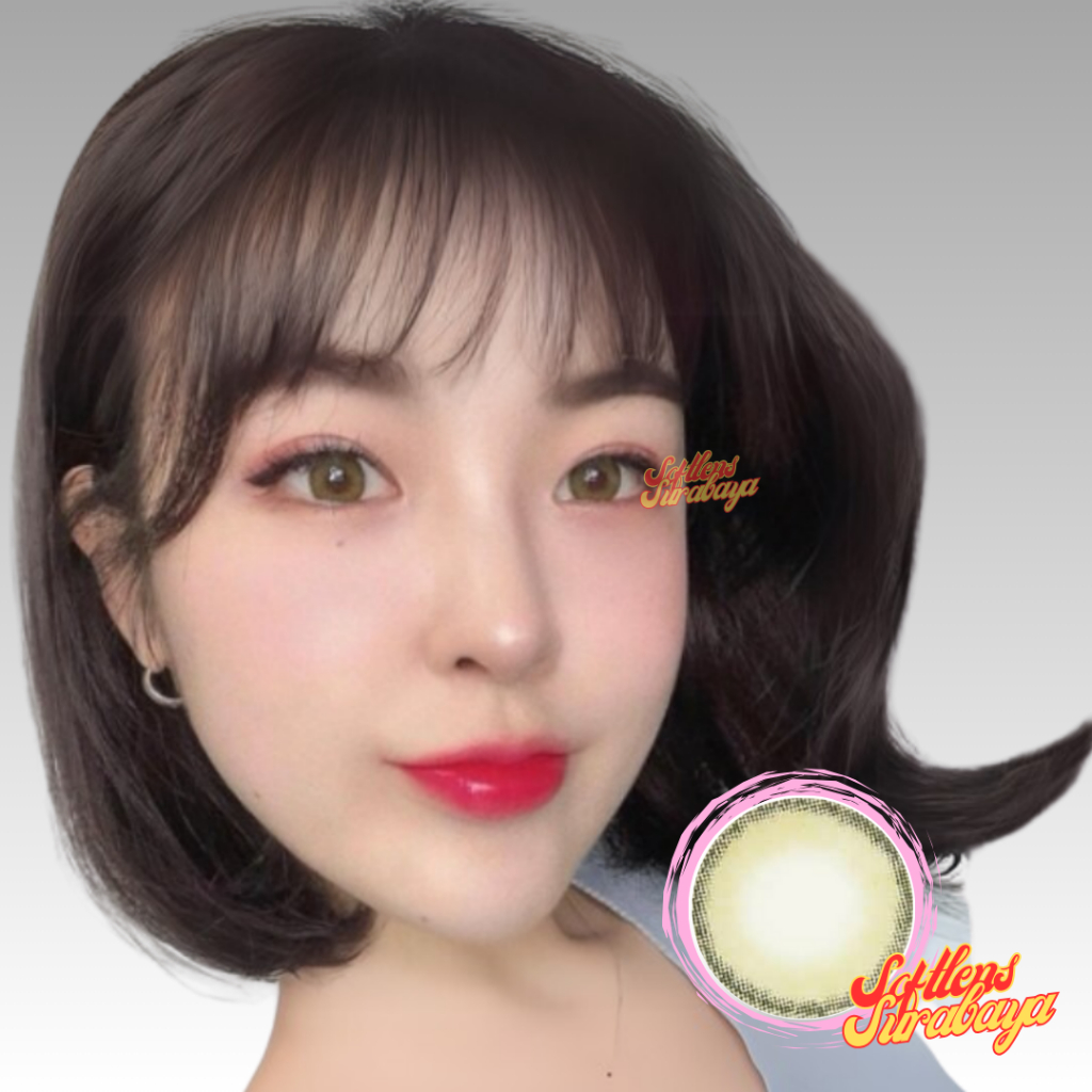 Softlens Princess Idol Roze Olive - Soflens Instant Surabaya