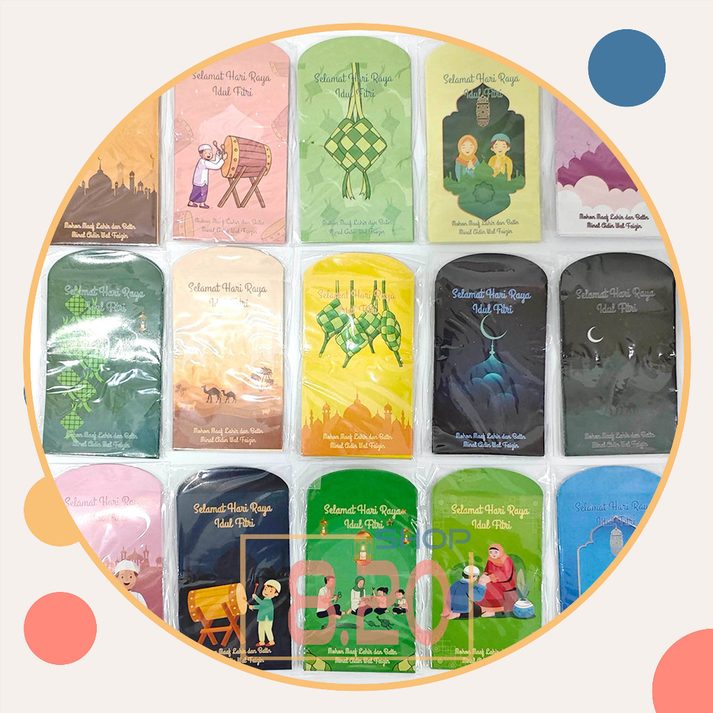 

Angpao Idul Fitri Amplop Uang Lebaran Kecil isi 10 pieces