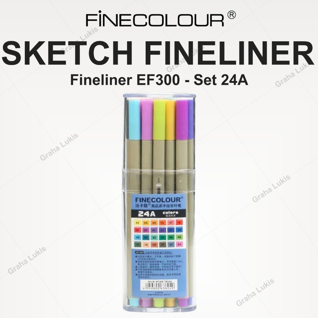 

Finecolour Sketch Fineliner EF300 set 24A