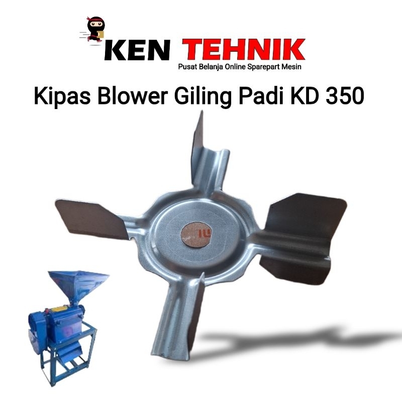 Kipas Blower Giling Padi KD 350 / Kipas Pengupas Padi KD 350