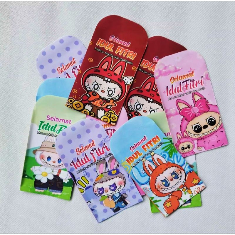 

Amplop Lebaran IDUL FITRI EDISI KARTUN KARAKTER THR 1PACK ISI 10LEMBAR UKURAN MEDIUM LABABU SANRIOO