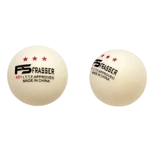 FRASSER BOLA PIMPONG FRASSER BOLA PIMPONG 1 PC - WHITE - PIMPONG - TENIS MEJA - AKSESORIS OLAHRAGA