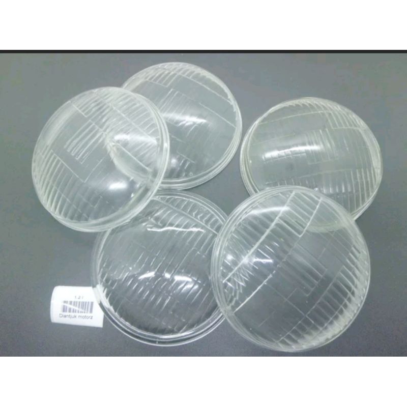 Mika Mica Kaca Lens Beling Headlamp Reflektor Lampu Depan Honda CB100 CB125 CG125 XL125 GL100 GL125
