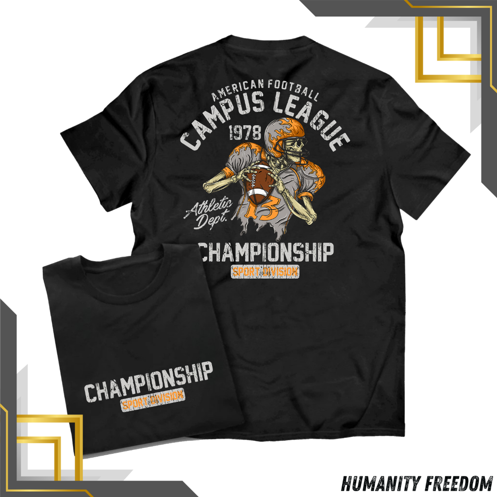 HFR (COD) Kaos CHAMPION Distro Pria / Baju Distro / Kaos Distro Original / Baju Distro Pria / kaos d