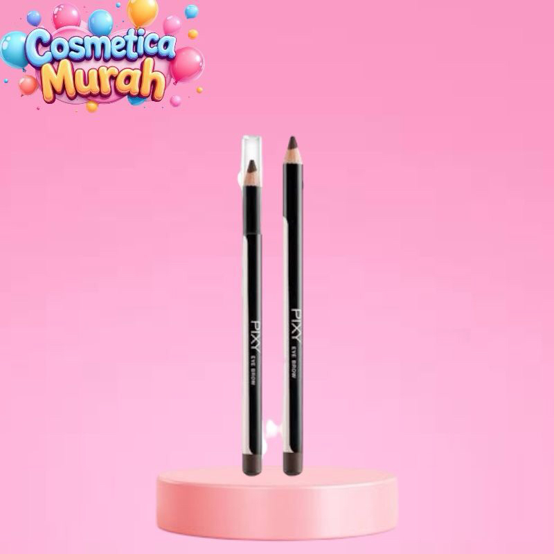 ua,x] PIXY eyebrow pencil - celak pensil alis kayu simple pigmented mudah di gunakan