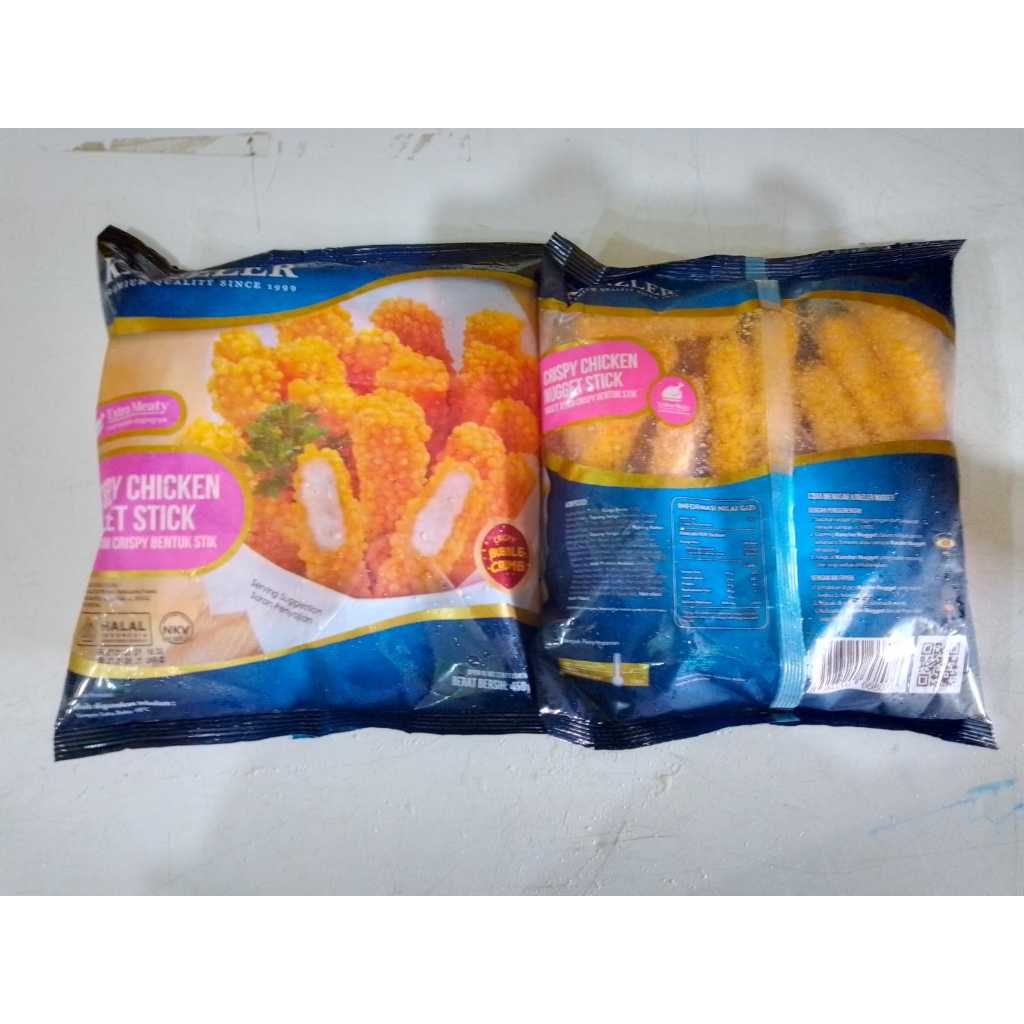 

KANZLER Crispy Chicken Nugget Stick Ayam 450 gram