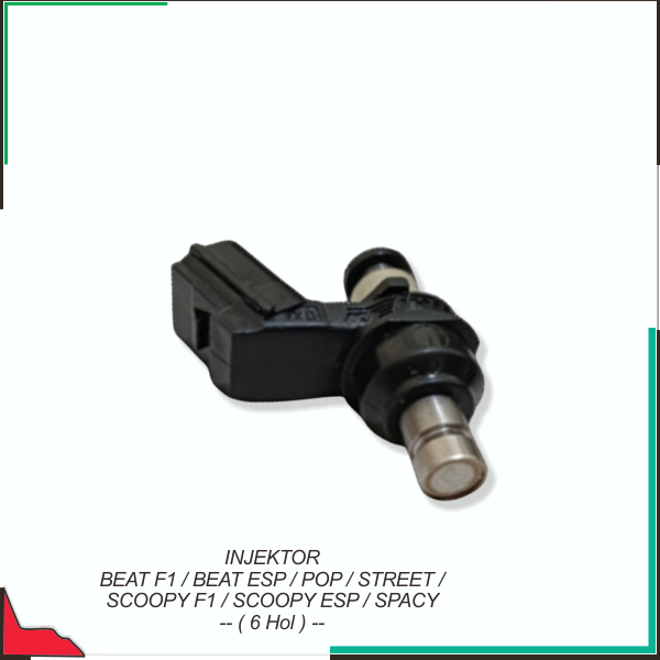 Injektor Beat F1 / Beat Esp / Pop / Street / Scoopy F1 / Scoopy Esp / Spacy -- ( 6 Hol ) --