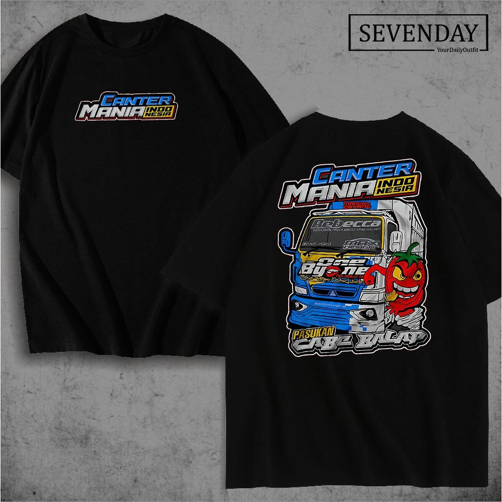 Tshirt CANTER MANIA - Kaos CANTER MANIA - Kaos CANTER MANIA - Tshirt (COD)