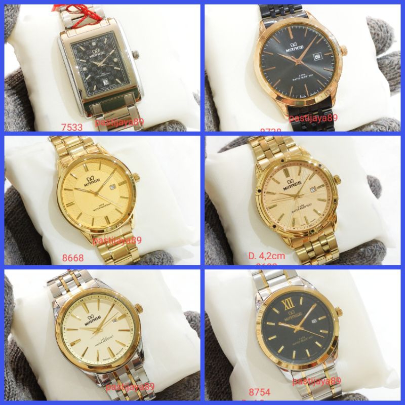 JAM TANGAN MIRAGE PRIA ORIGINAL