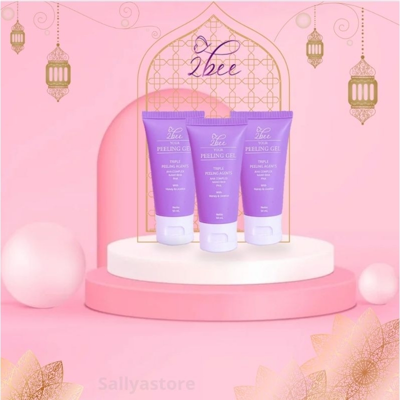 Peeling Gel / peeling Gel 2bee/peeling gel exfloating/peeling wajah/peeling aha bha/peeling daki