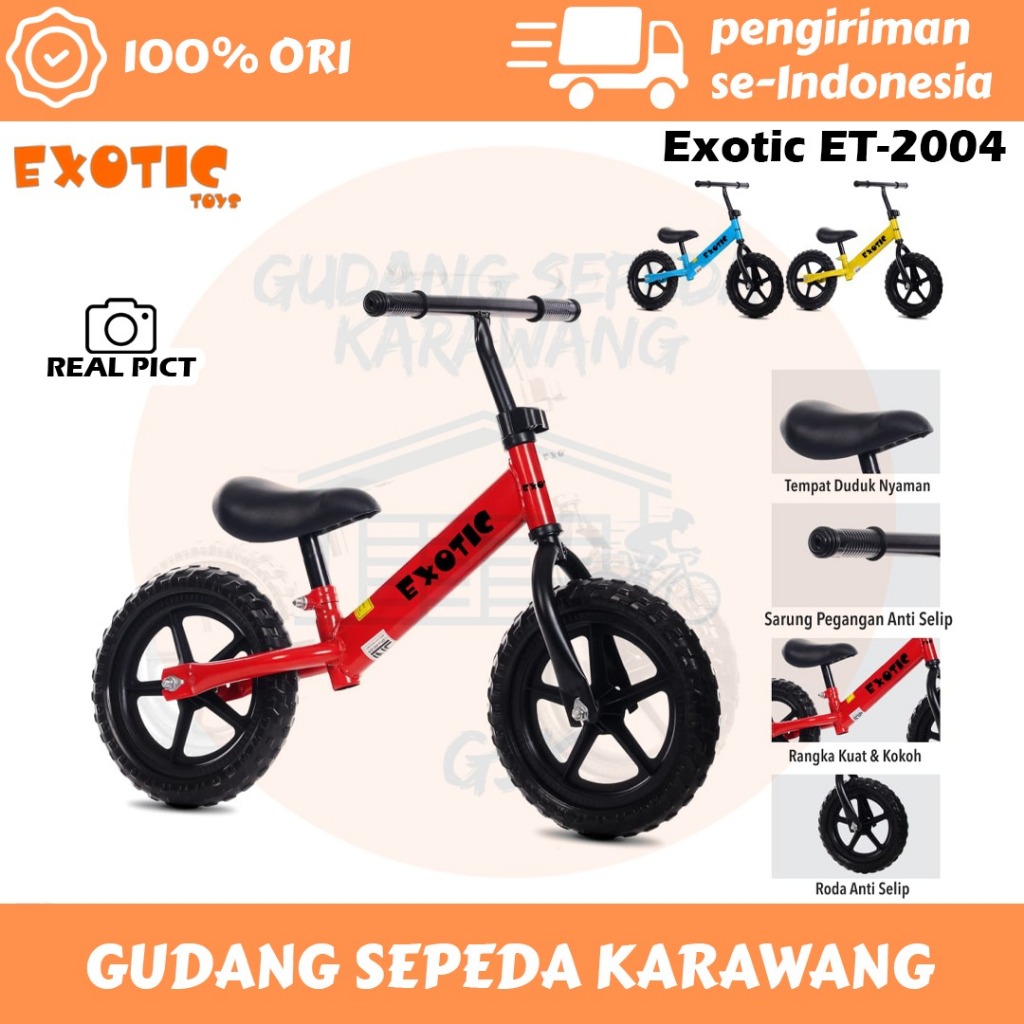 PUSH BIKE EXOTIC ET 2004 PUSH BIKE ANAK