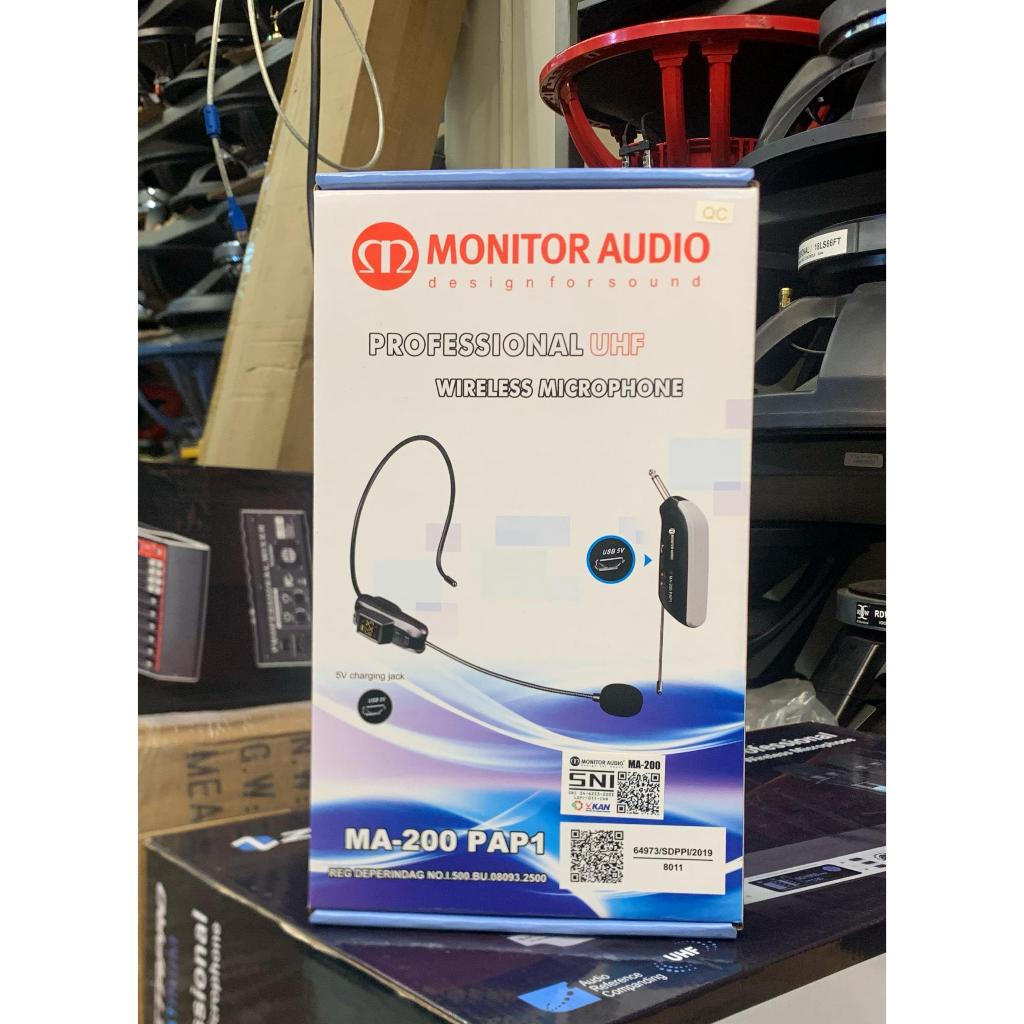 Mic Wireless Monitor Audio MA 200 PAP 1