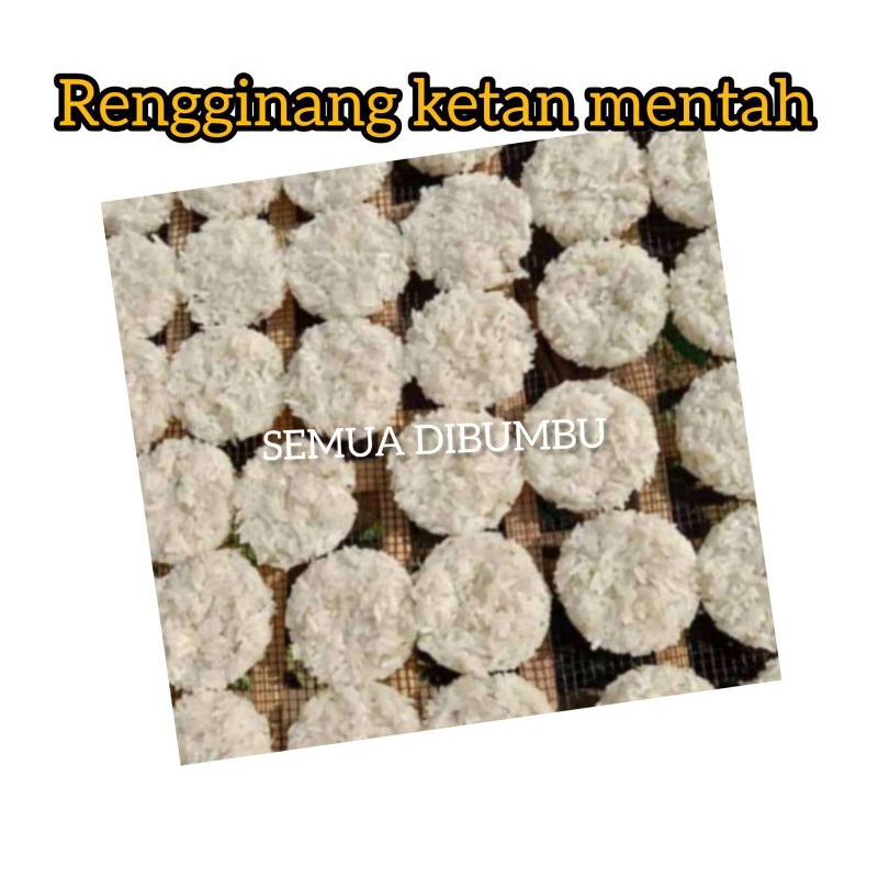 

Rengginang Ketan Mentah 500gr murah