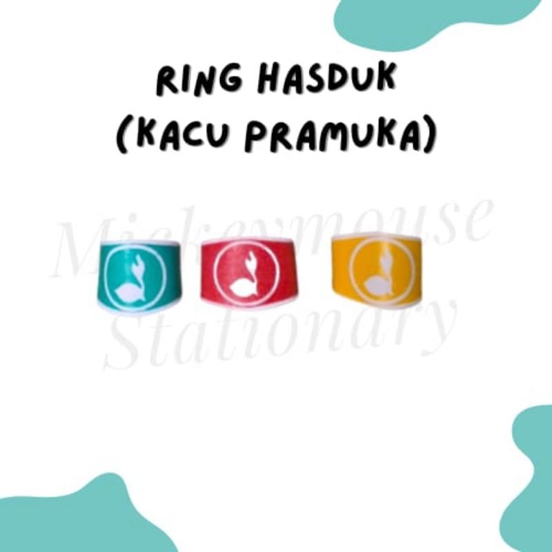 Kolong Hasduk / Ring Hasduk Siaga / Penggalang / Penegak