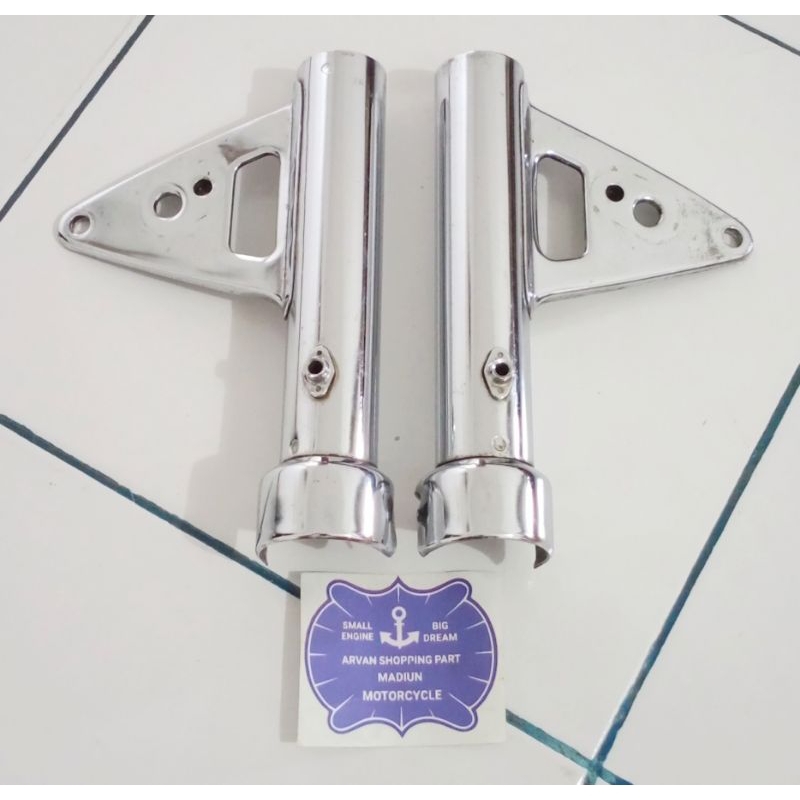 DUDUKAN LAMPU DEPAN HONDA GL100 GL125 PLATINA ORIGINAL