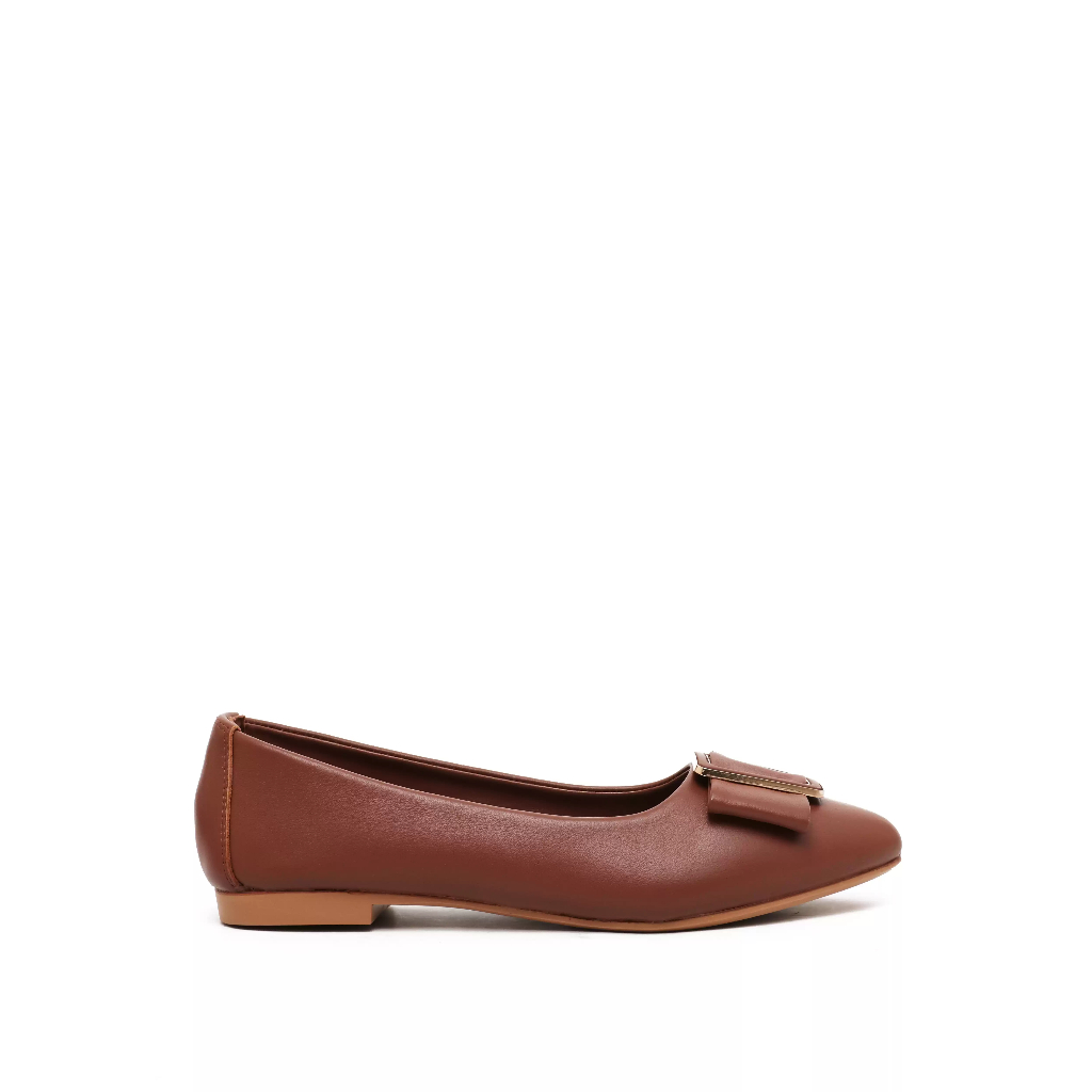 BUCCHERI UTOPIA Sepatu flat Wanita Brown-bw4002