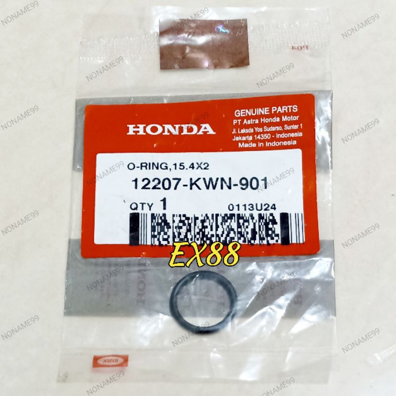 KARET ORING PIPA SAMBUNGAN SELANG SLANG RADIATOR VARIO 125 150 / PCX 150 / ADV 150 ORIGINAL AHM ASLI