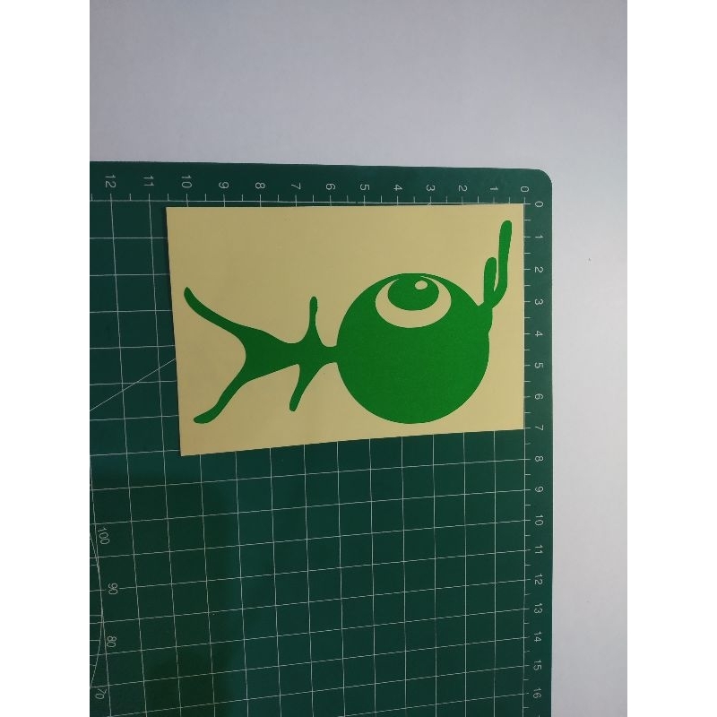 

stiker cutting allien
