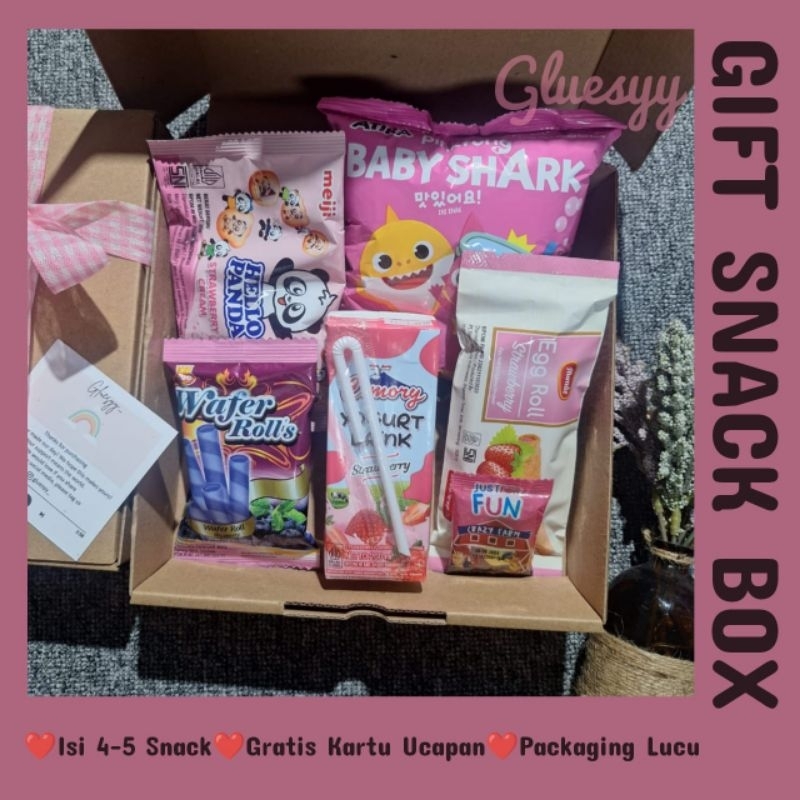 

Gift Snack Box Hampers Snack Box Kado Ulang Tahun Graduation