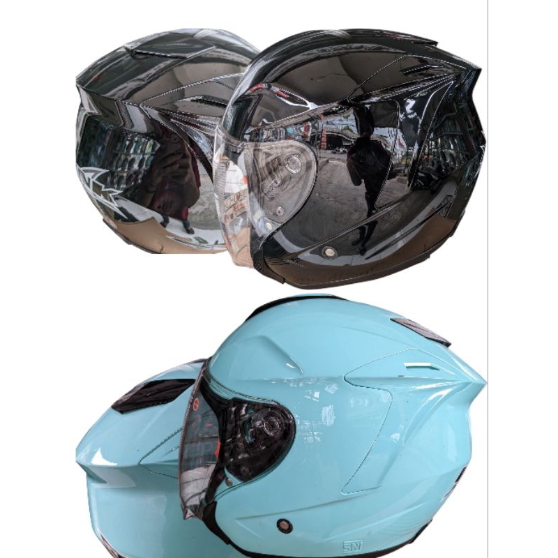 HELM HALFACE INK DINAMYK DOT ORIGINAL