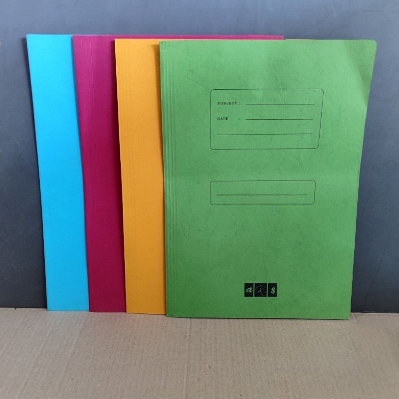 

10 Pcs Map Kertas Tebal 4 PILIHAN WARNA