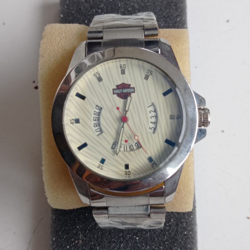 JAM TANGAN PRIA // JAM TANGAN PRIA RANTAI SILVER STAINLESS STEEL