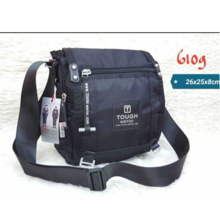 TAS SELEMPANG/SLING BAG PRIA/WANITA TOUGH 6109 TAS TERBARU KEREN TAS KERJA KANTOR/SEKOLAH ANTI AIR