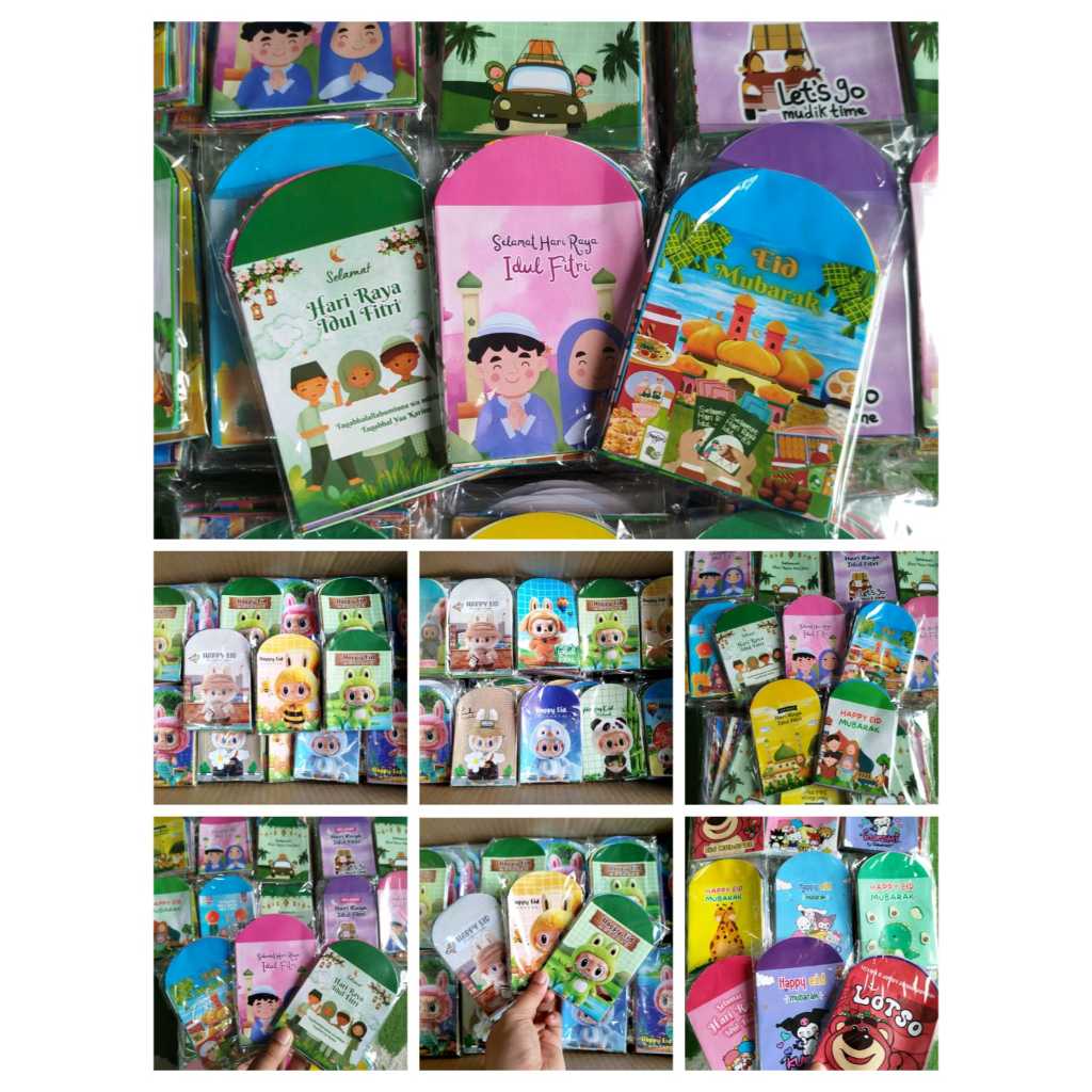 

JAVA STORE | ANGPAU AMPLOP BIASA MOTIF LABUBU MIX