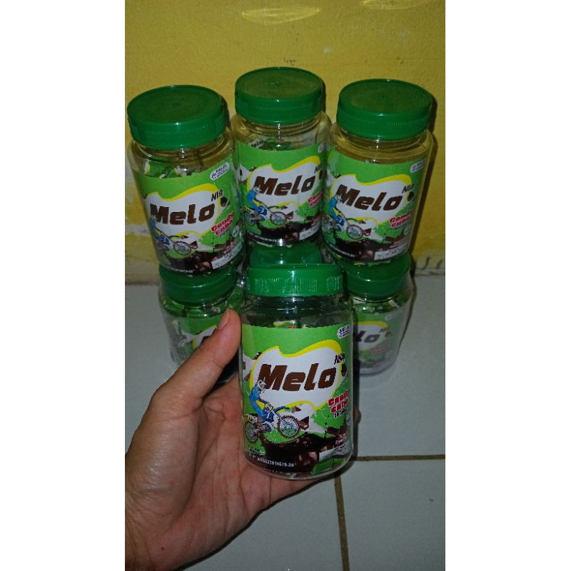 

permen cube candy melonia chocolate isi 60